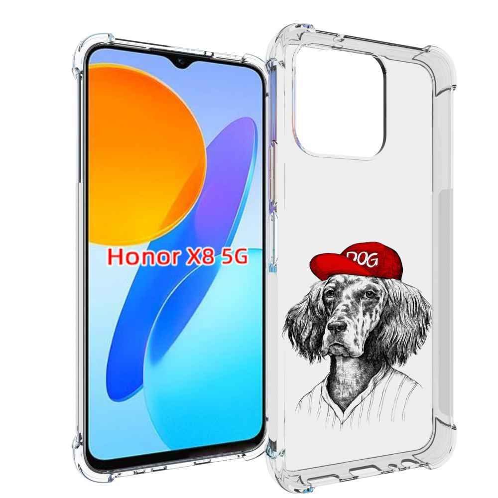 

Чехол MyPads дог для Honor X8 5G, Прозрачный, Tocco