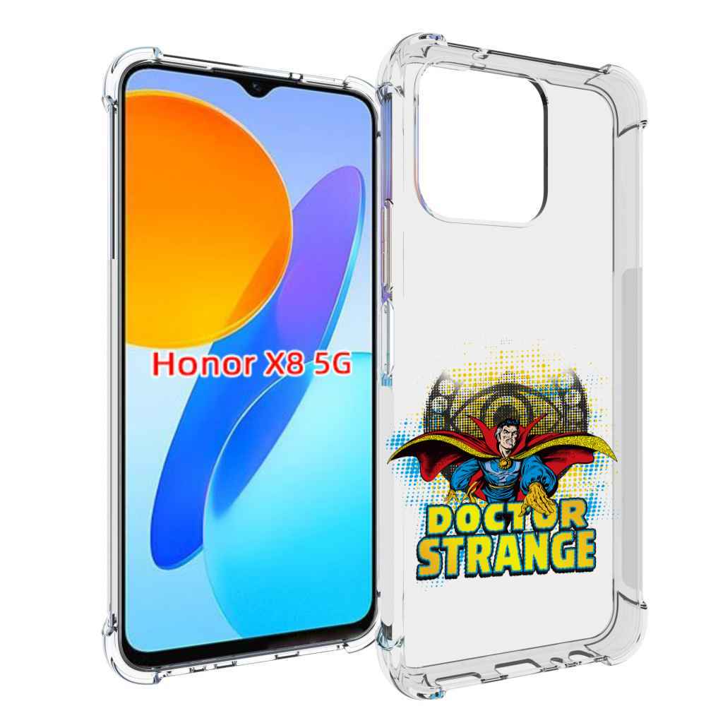 

Чехол MyPads доктор стренж рисунок для Honor X8 5G, Прозрачный, Tocco