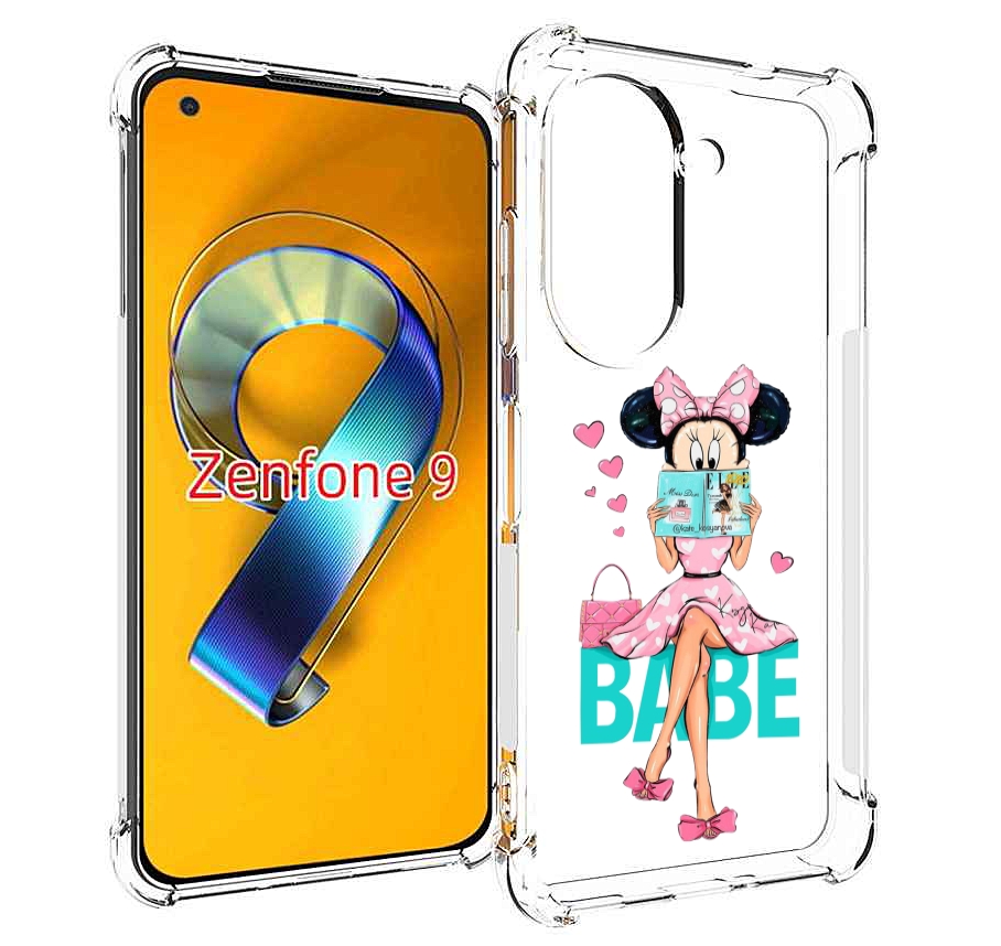 Чехол MyPads Бейби-микки для Asus Zenfone 9 (AI2202)