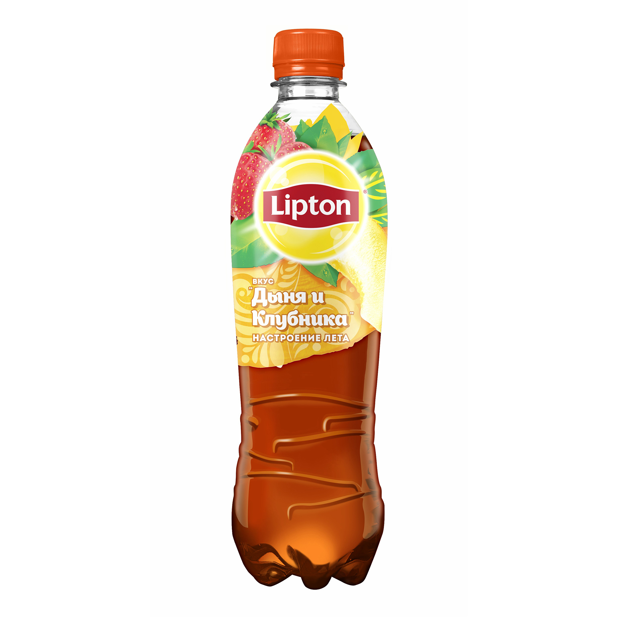 

Холодный чай Lipton черный клубника-дыня 0,5 л