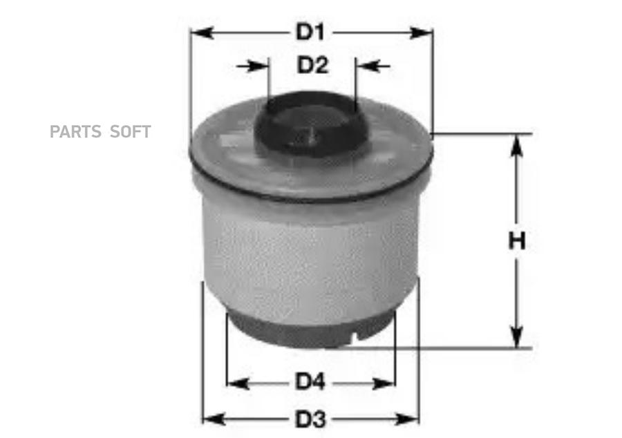

Фильтр топливный TOYOTA: LAND CRUISER 200 (GRJ2/UZJ2/VDJ2) 4.5D V8/4.5D-4D mtr. 1VD-FTV 07, MG3608