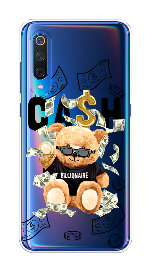 

Чехол на Xiaomi Mi 9 "Big cash", Черный;серый;бежевый, 34850-6