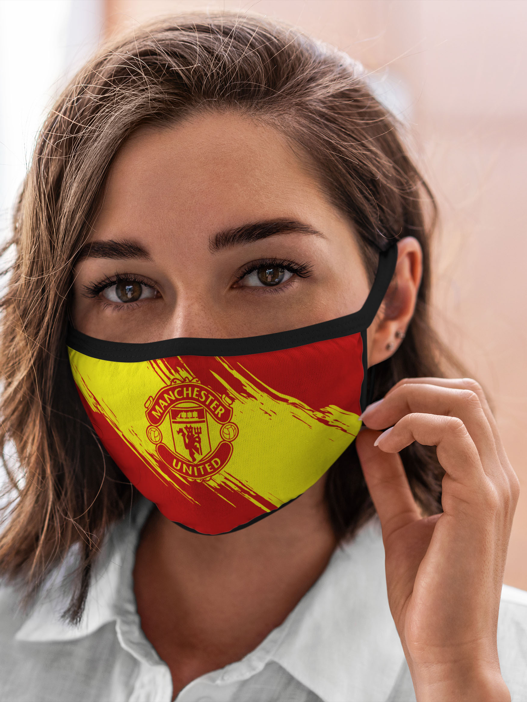 

Многоразовая маска унисекс Burnettie Manchester United Манчестер Юнайтед, Разноцветный, Manchester United Манчестер Юнайтед