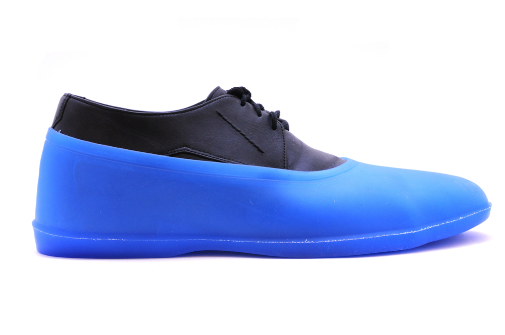 фото Галоши на обувь мужские мир галош лазурный синие 42-43