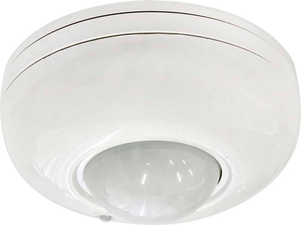 Датчик движения и освещенности Feron 22006 SEN5/LX20B 1200W 230V IP20, 6см 120°/360° led xp 3725 3m 230v с желтые светод черн пр