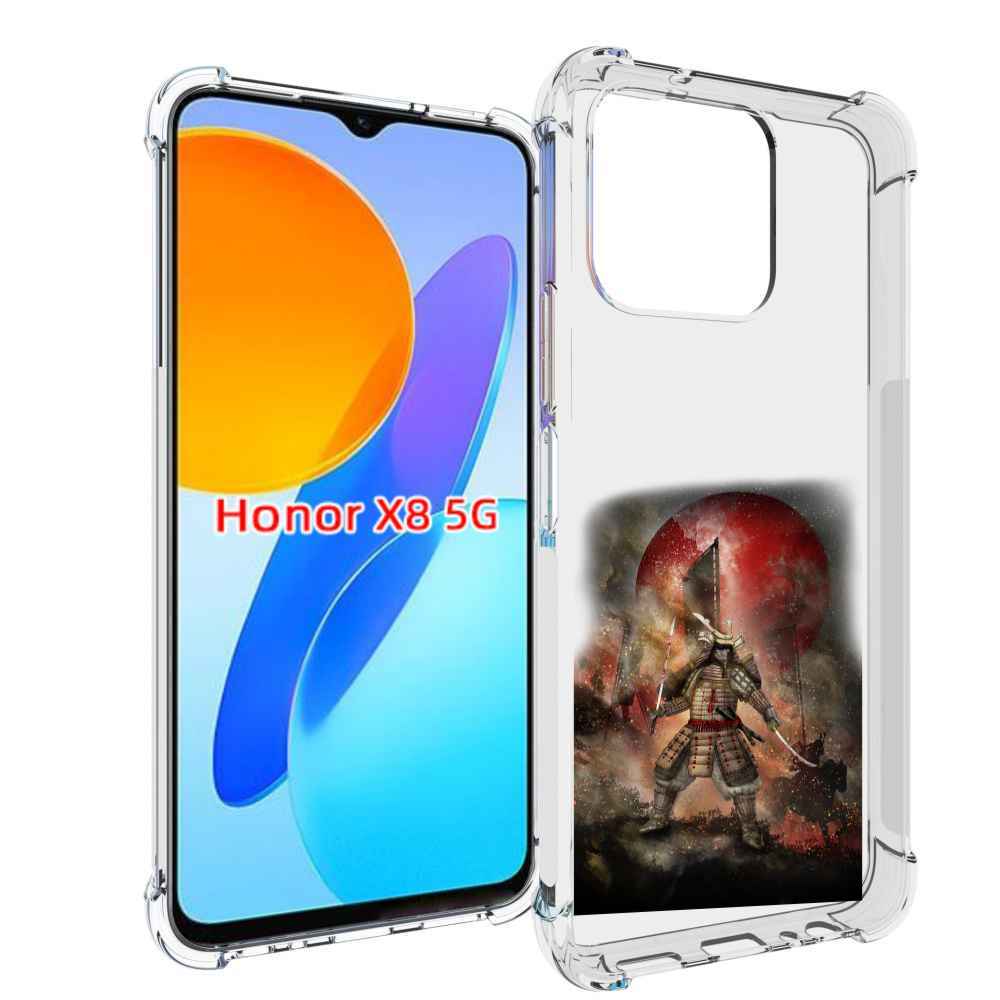 

Чехол MyPads китайскийвоин для Honor X8 5G, Прозрачный, Tocco