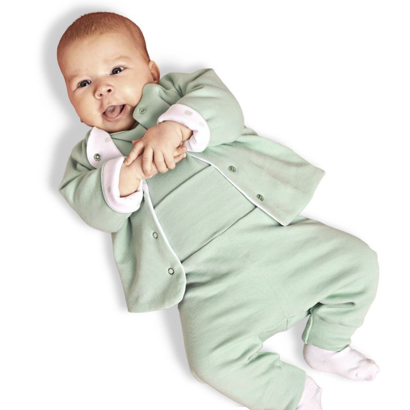 фото Джемпер детский loombee с-xz цвет зеленый размер 62