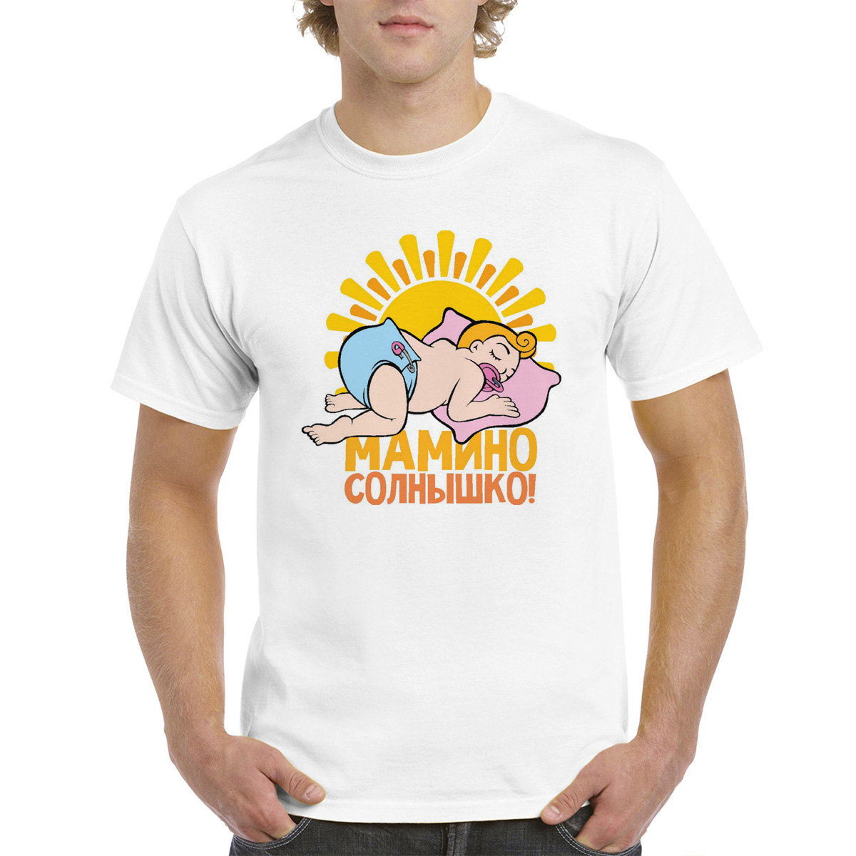 

Футболка женская CoolPodarok M0113544 белая 52 RU, Белый, M0113544