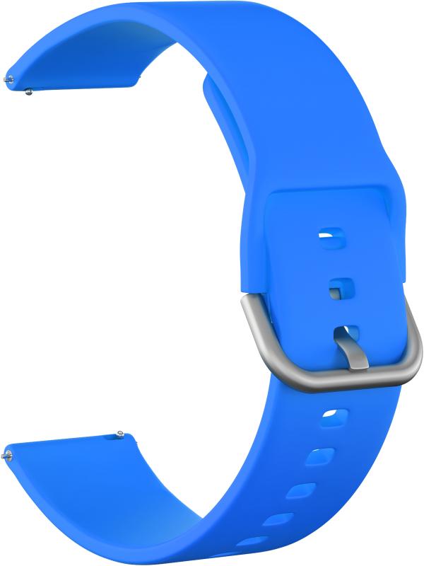 

Ремешок силиконовый GSMIN Sport Line 20 для Fitbit Versa (Голубой)
