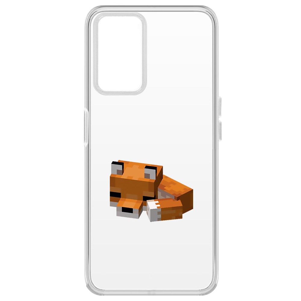 Чехол-накладка Minecraft-Спящий Лисенок для Realme 9i