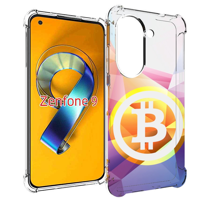 Чехол MyPads Биткоин для Asus Zenfone 9 (AI2202)
