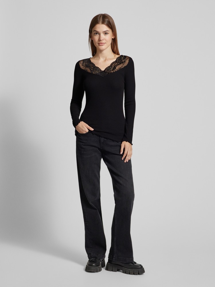 Блуза женская FRANSA 20614301 черная S 9799₽