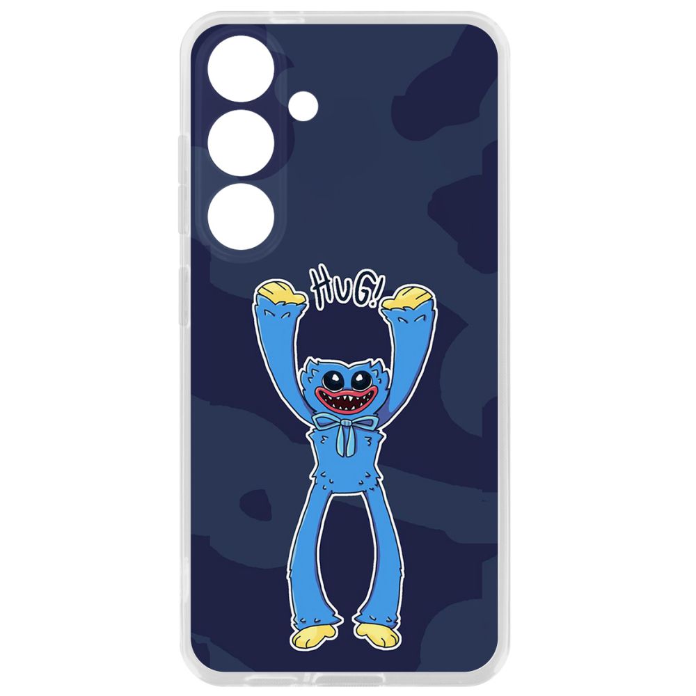 

Чехол-накладка Krutoff Clear Case Хаги Ваги Обнимашки для Samsung Galaxy S24+, Прозрачный