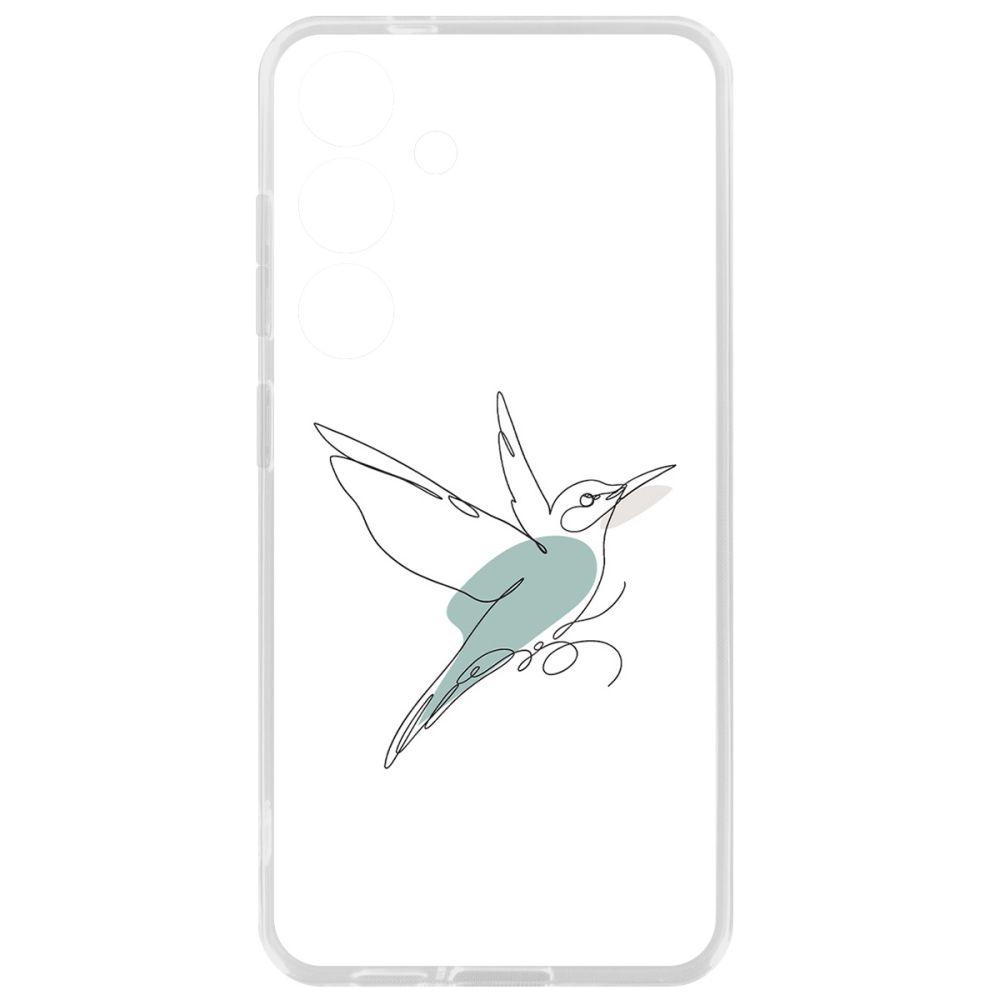 

Чехол-накладка Krutoff Clear Case Легкость для Samsung Galaxy S24+, Прозрачный