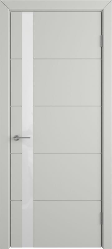

ВФД дверь Trivia Cotton стекло White Gloss 700*2000