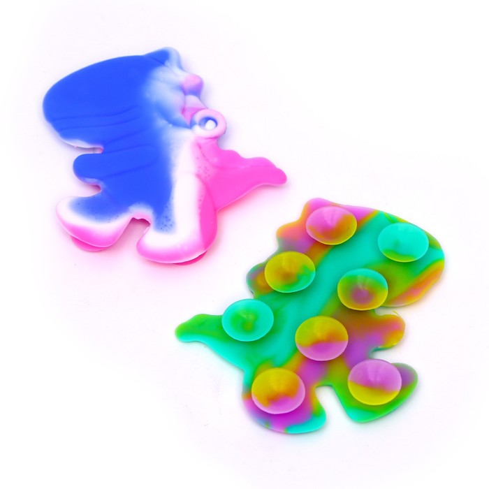 фото Развивающая игрушка «динозавр», с присосками, цвета микс nobrand