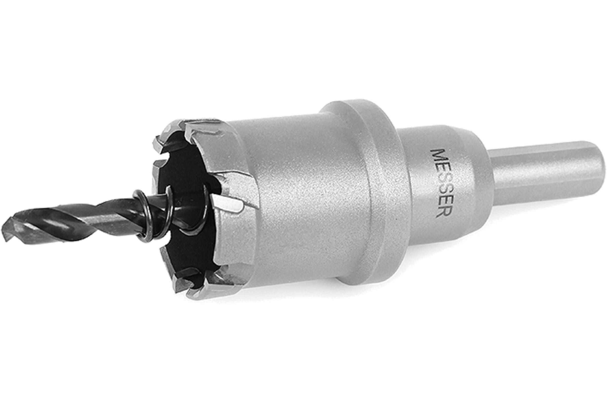 

MESSER ТСТ коронка 14x25 с центрирующим сверлом и толкающей пружиной 20-25-014