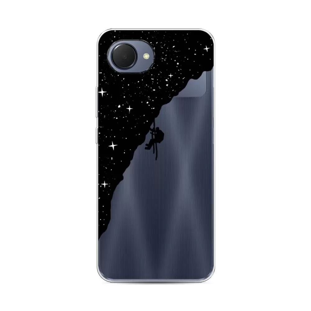 

Чехол Awog на Realme Narzo 50i Prime "Скалолаз в космосе", Разноцветный, 2510650-4