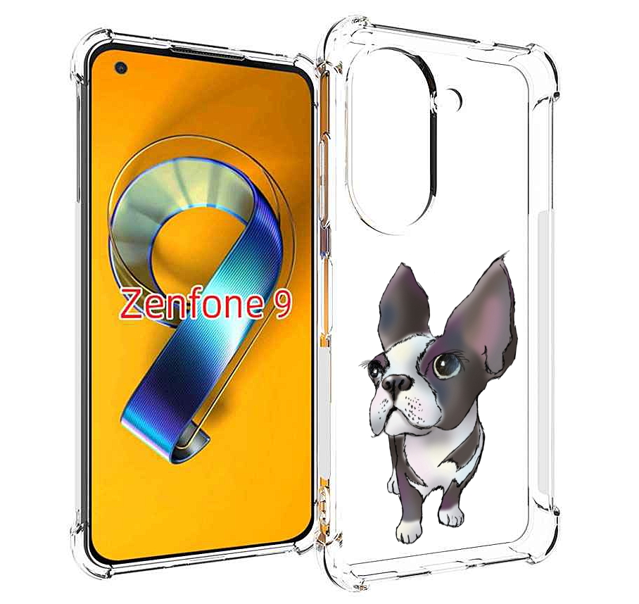 

Чехол MyPads Бульдожка для Asus Zenfone 9 (AI2202), Прозрачный, Tocco
