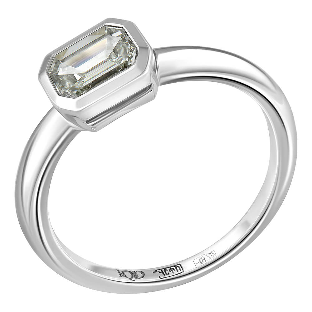 

Кольцо из белого золота с бриллиантом выращенным р.17,5 IQ Diamonds 341-R5W-EM116FtGVS1-MX, 341-R5W-EM116FtGVS1-MX