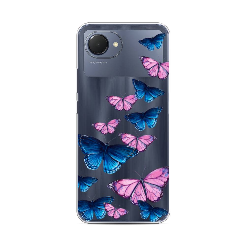 

Чехол Awog на Realme Narzo 50i Prime "Полет бабочек", 2510650-2