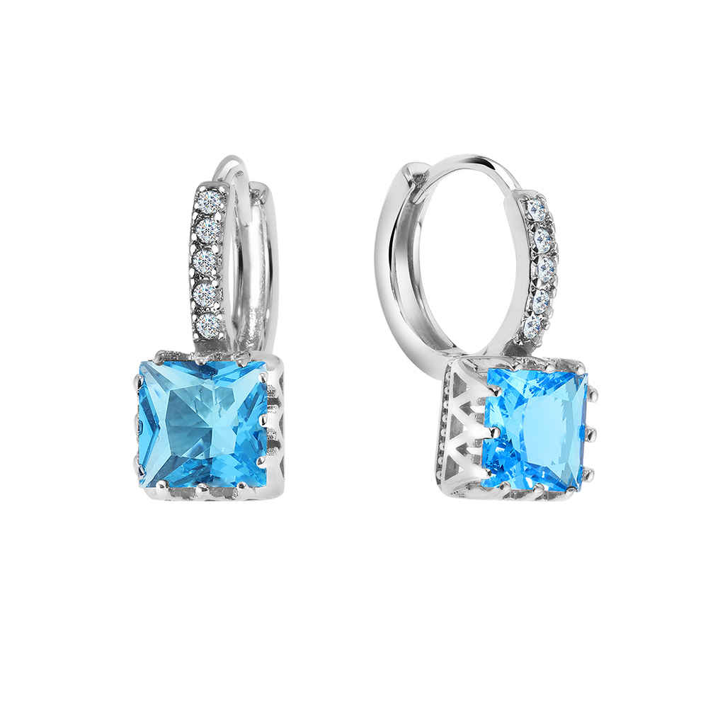 

Серьги из бижутерного сплава Ice&High Collection MS3331036s, хрусталь, MS3331036s