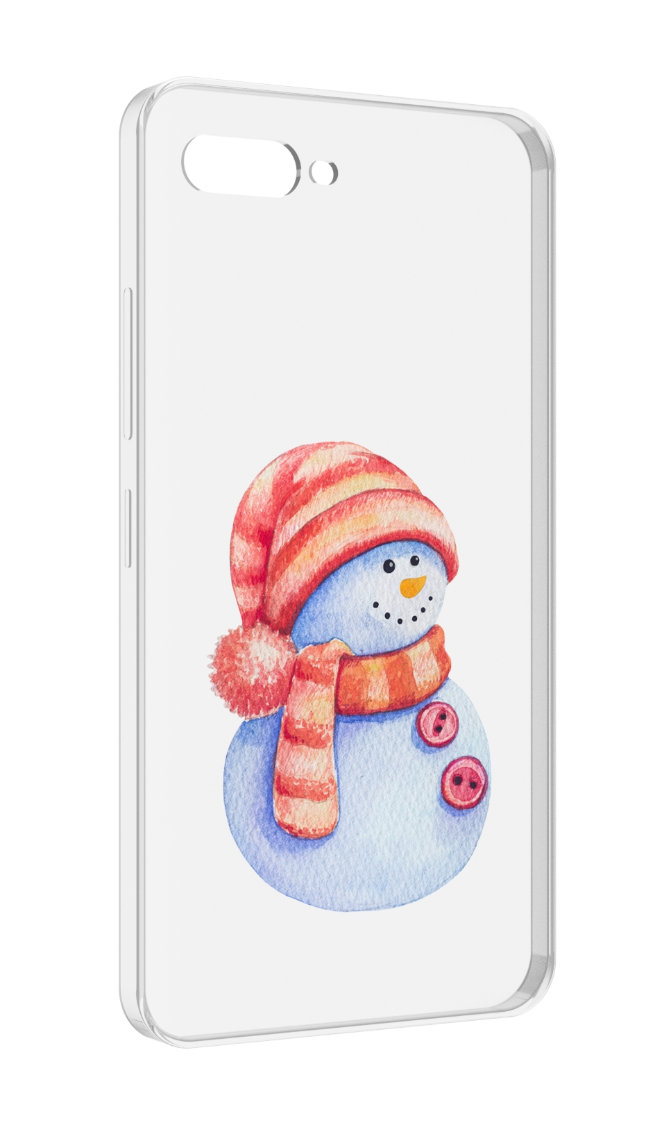 

Чехол MyPads Веселый снеговик для ITEL A25 / ITEL A25 Pro / ITEL A35, Прозрачный, Tocco