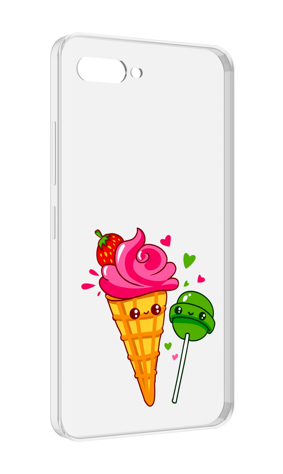 

Чехол MyPads Вкусняшки для ITEL A25 / ITEL A25 Pro / ITEL A35, Прозрачный, Tocco