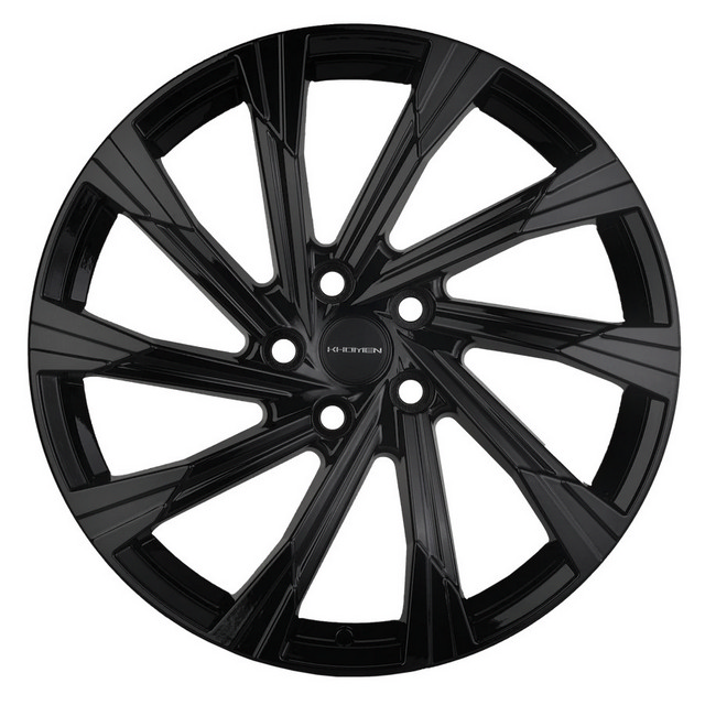 

Колесный диск KHOMEN 1901 7.5x19/5x108 D63.4 ET46, Черный