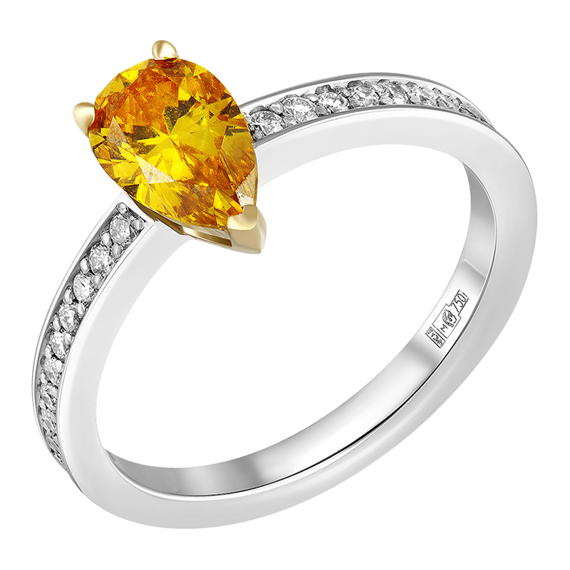 

Кольцо из белого золота с бриллиантом р.16,5 IQ Diamonds 516-R5W-PR62FVvOVS1-VK, 516-R5W-PR62FVvOVS1-VK