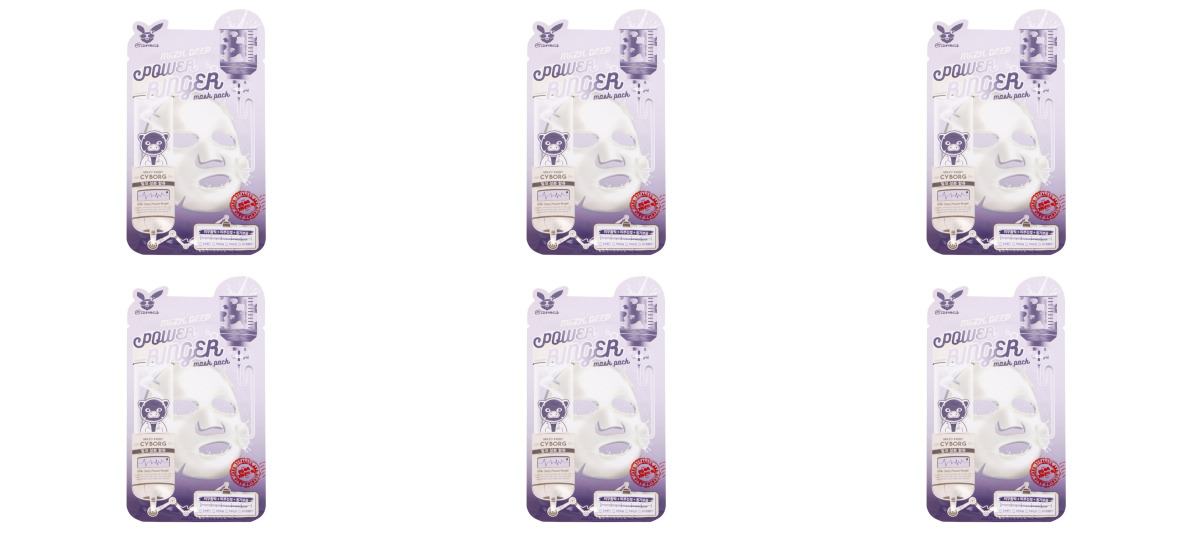 фото Маска elizavecca milk deep power ring mask pack 23мл в уп, 6 уп