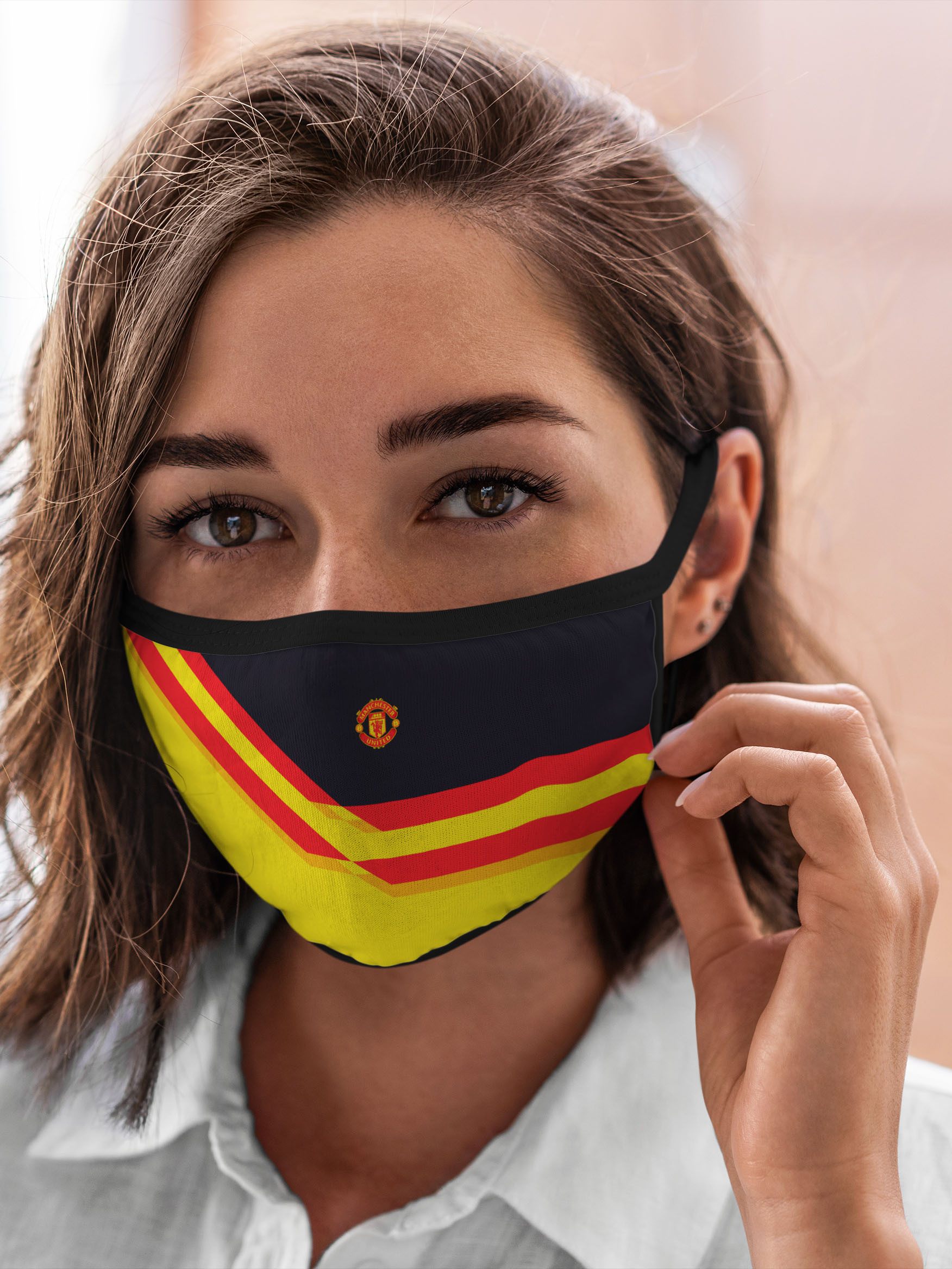 

Многоразовая маска унисекс Burnettie Manchester United, Разноцветный, Manchester United