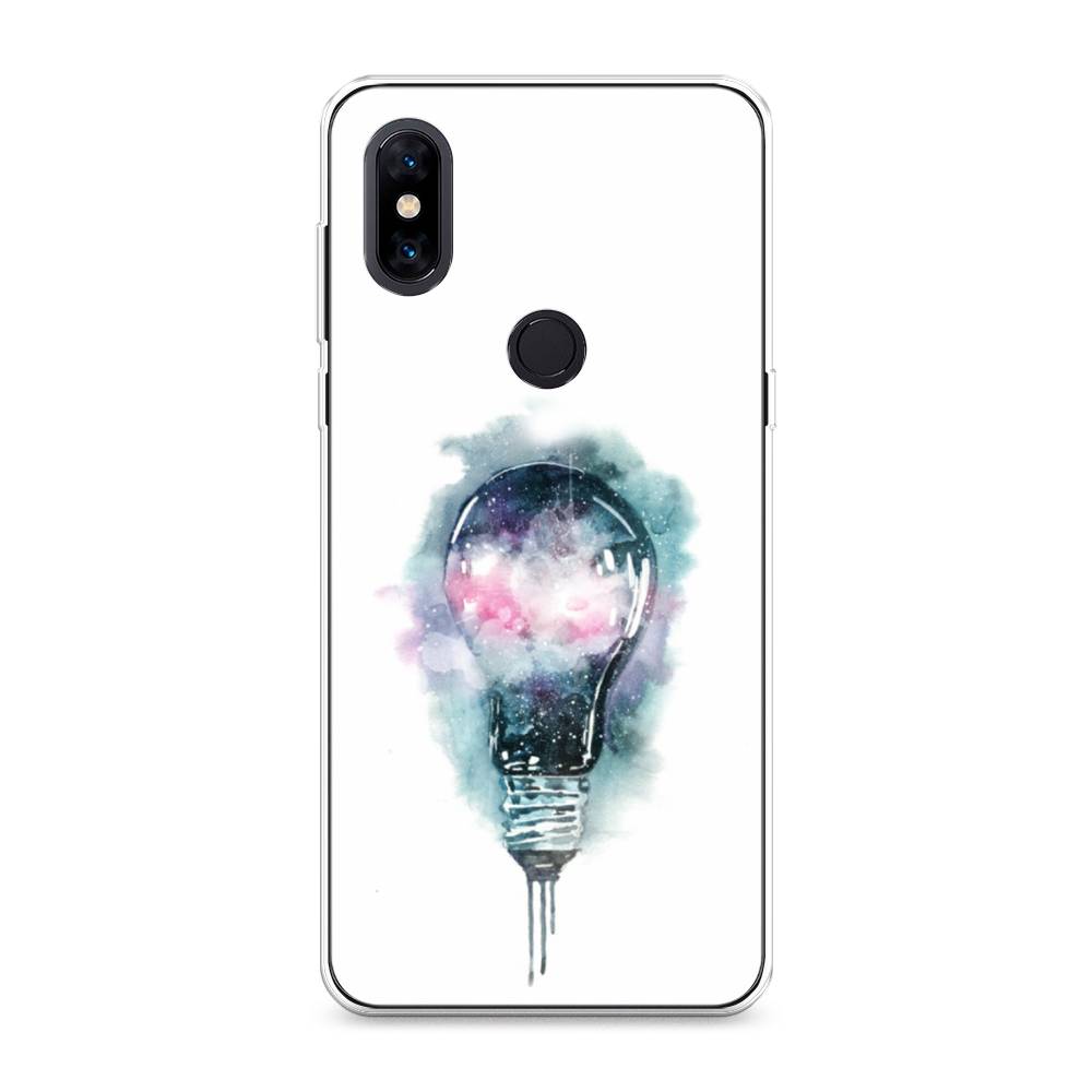 

Чехол на Xiaomi Mi Mix 3 "Волшебная лампа", Белый;серый, 34950-4