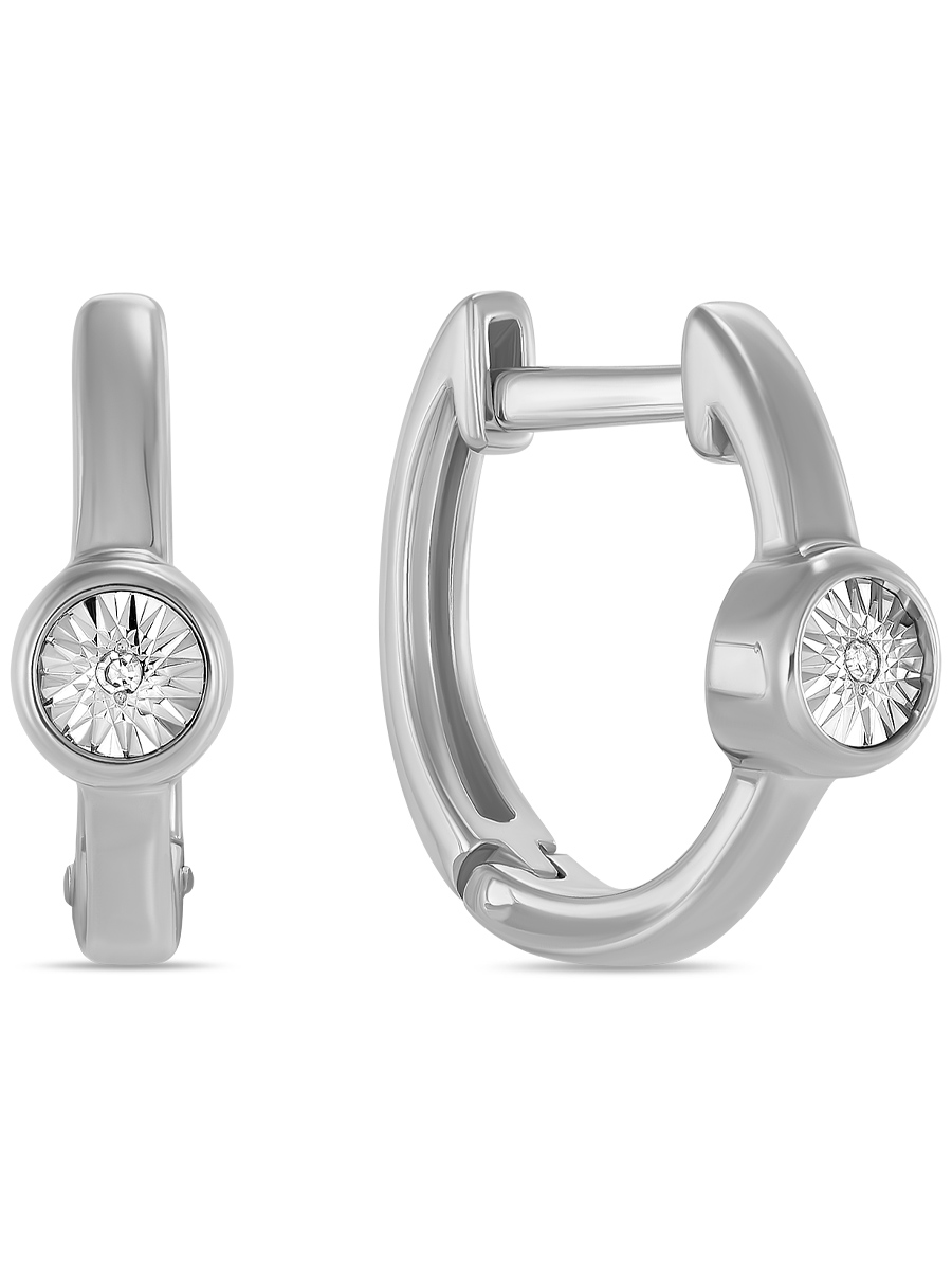 

Серьги из золота MIUZ Diamonds (Московский ювелирный завод) E01-PL-34054-W, бриллиант, E01-PL-34054-W
