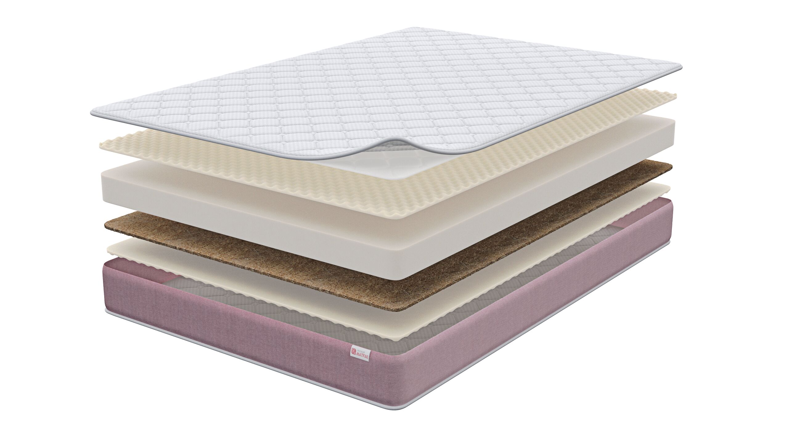 

Матрас Русский Матрац Титанит 80х200, Белый, Титанит