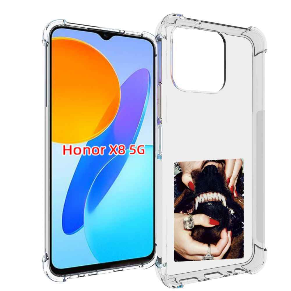 

Чехол MyPads маникюр для Honor X8 5G, Прозрачный, Tocco