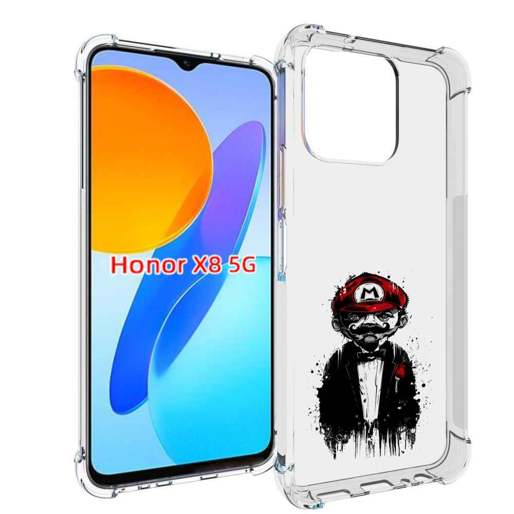 

Чехол MyPads марио для Honor X8 5G, Прозрачный, Tocco