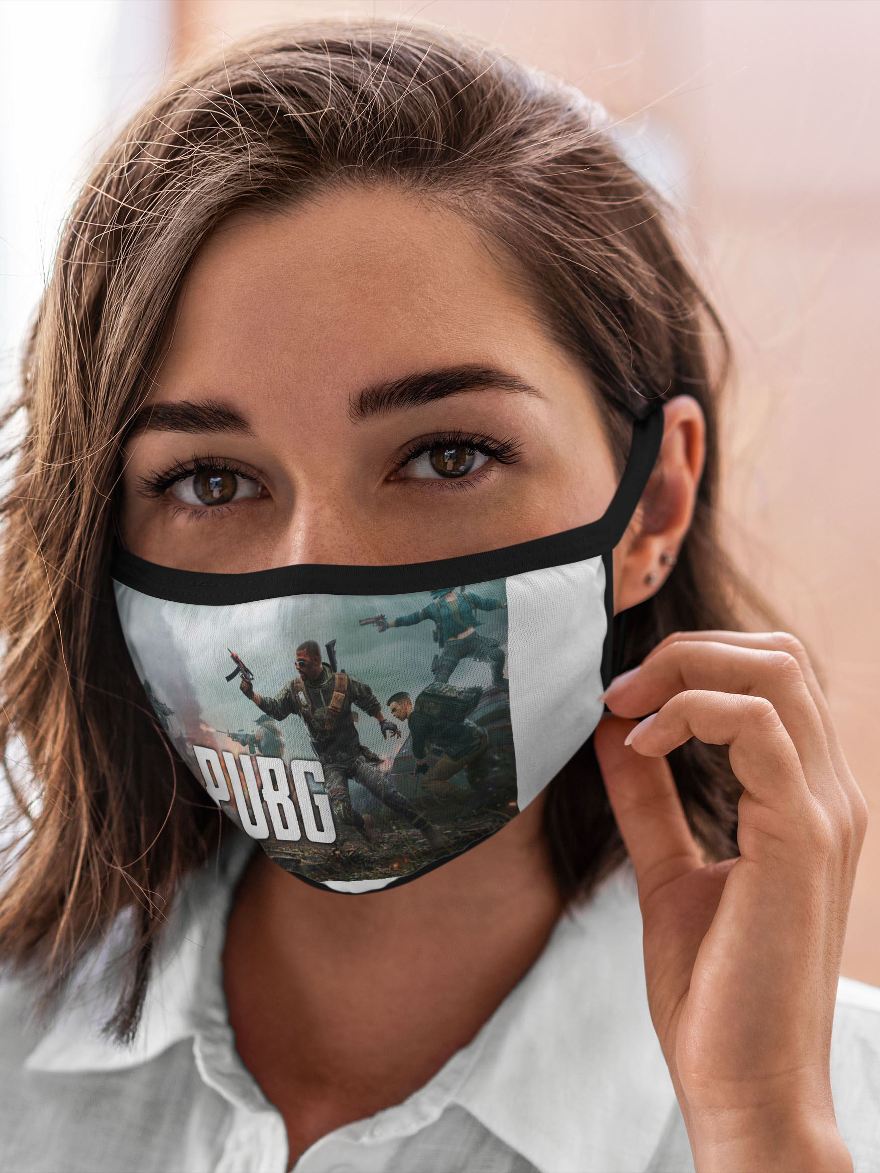 

Многоразовая маска унисекс Burnettie Pubg, Разноцветный, Pubg