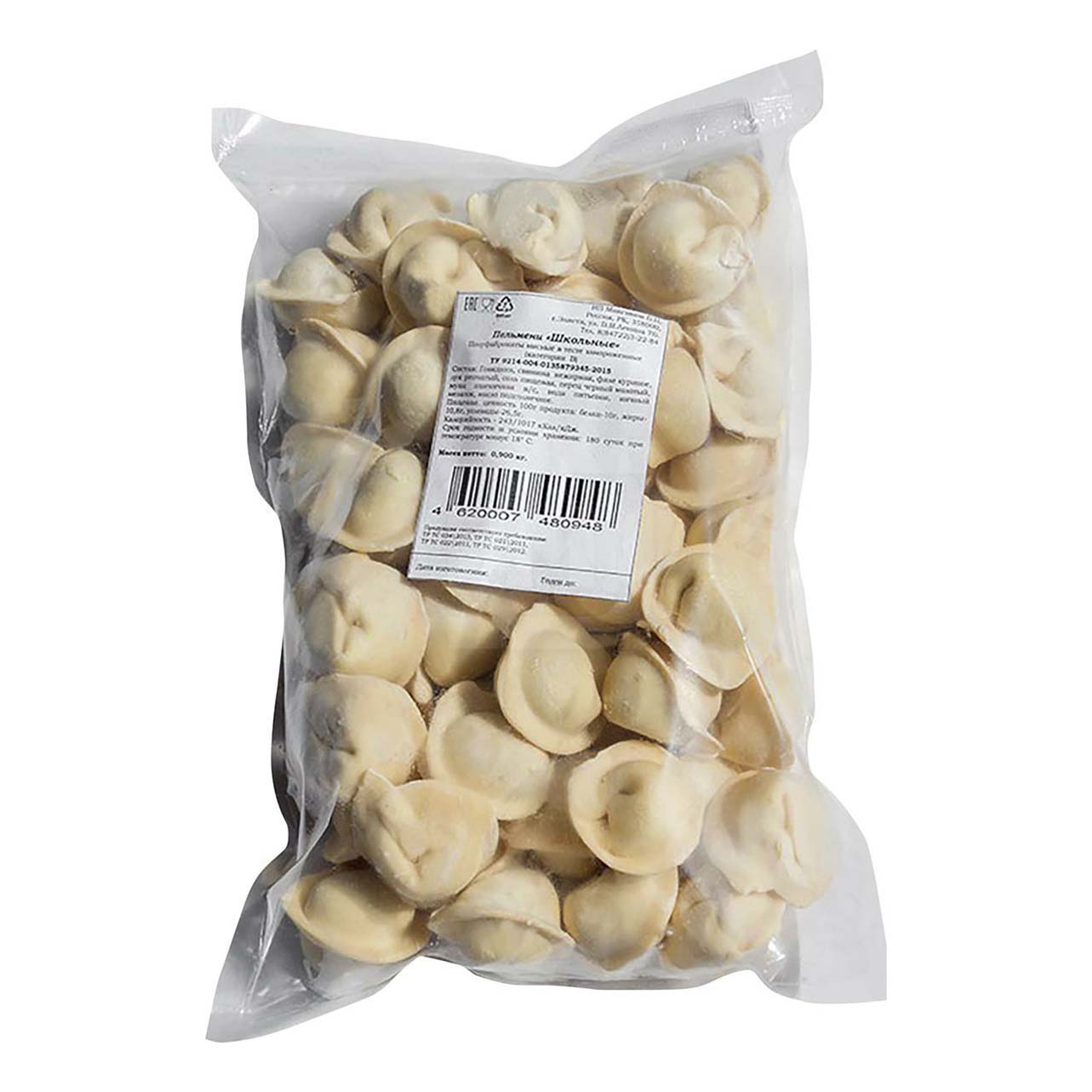 

Пельмени Продукты от Максимова Школьные с говядиной и свининой 900 г