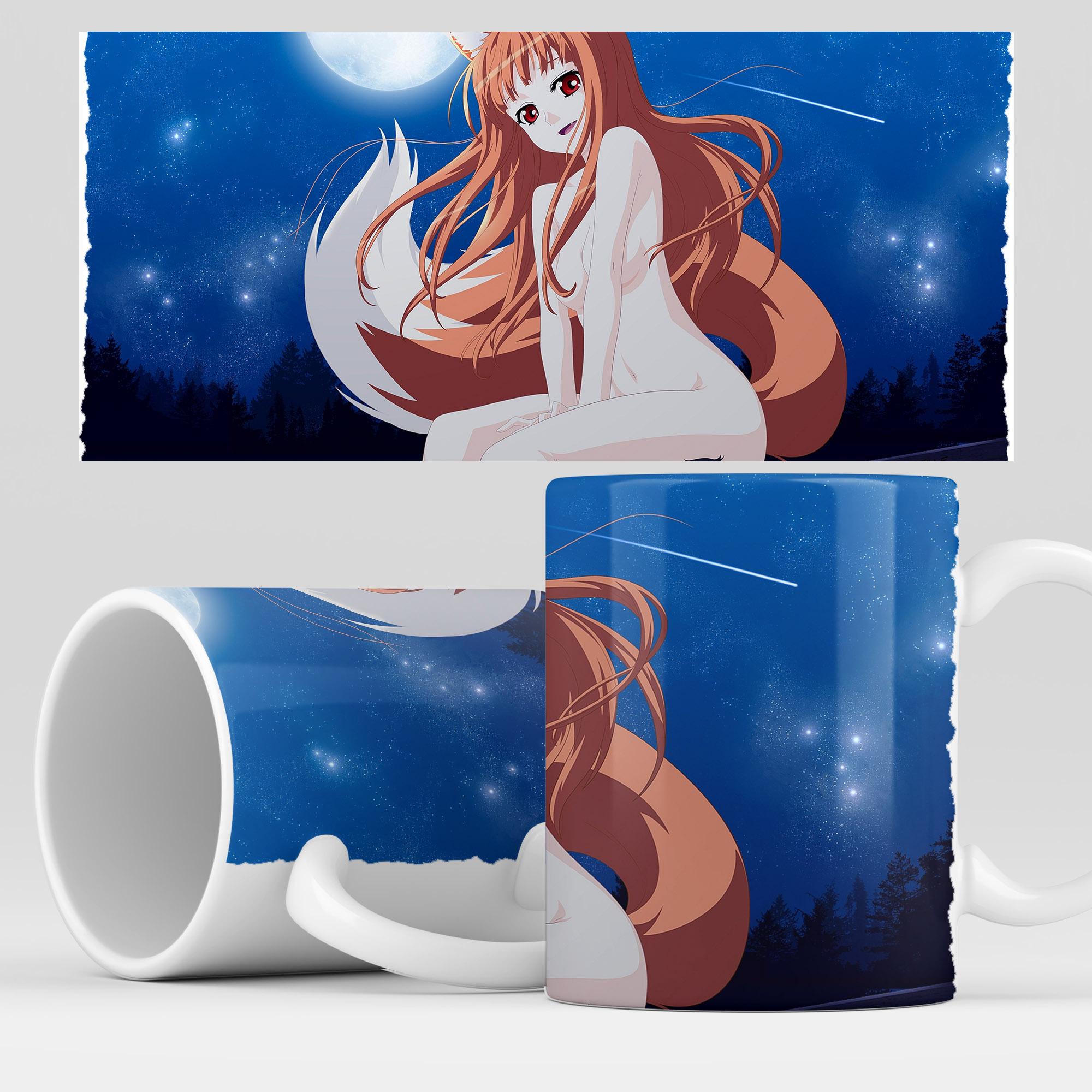 

Кружка RocketCup с принтом "Волчица и пряности" манга, аниме, SpiceAndWolf05