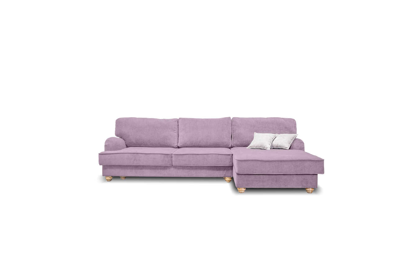 

Диван НЭНДО Кристиан с оттоманкой Velutto 11 330x170x90, "Кристиан" с оттоманкой
