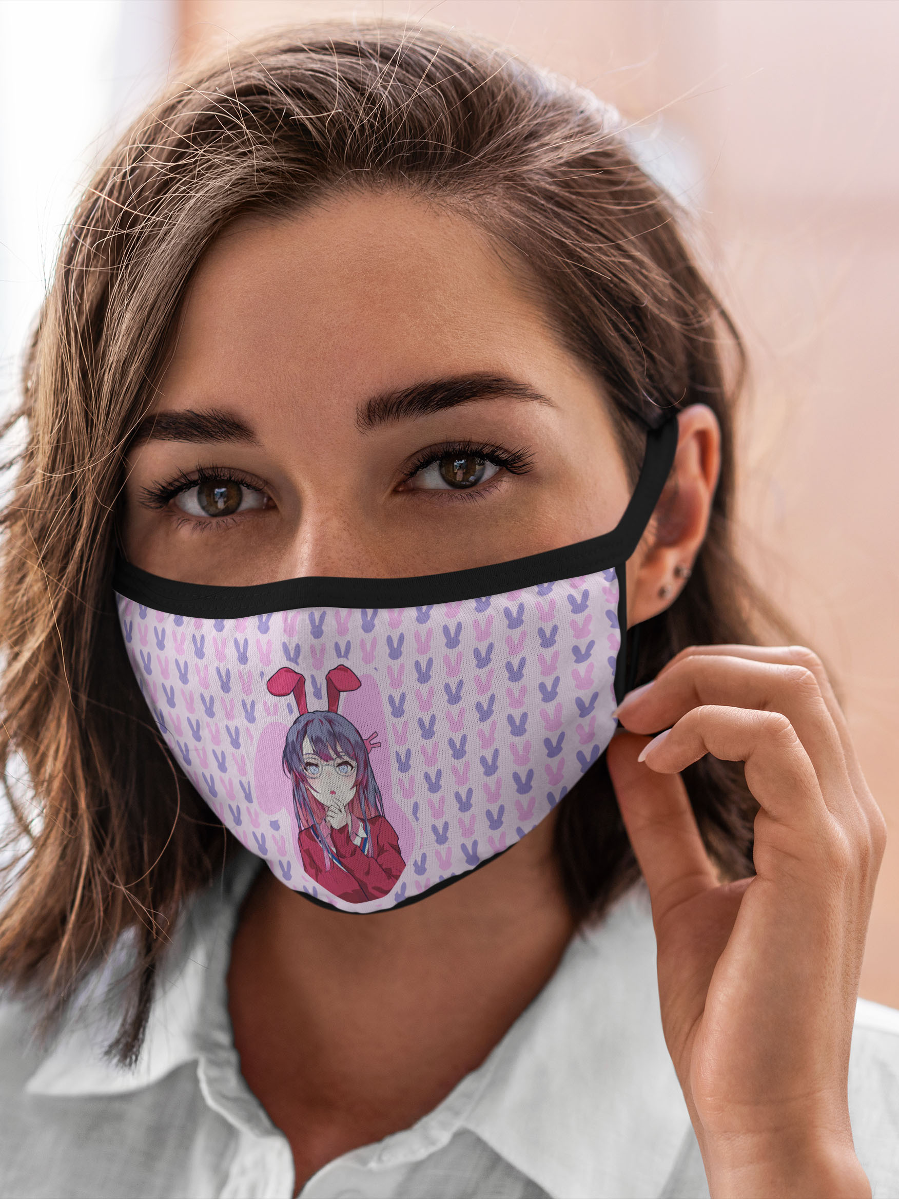 

Многоразовая маска унисекс Burnettie Команда Мечты Mai Bunny, Разноцветный, Команда Мечты Mai Bunny