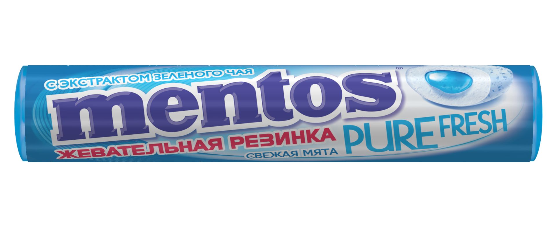 фото Жевательная резинка mentos свежая мята 15,5 г