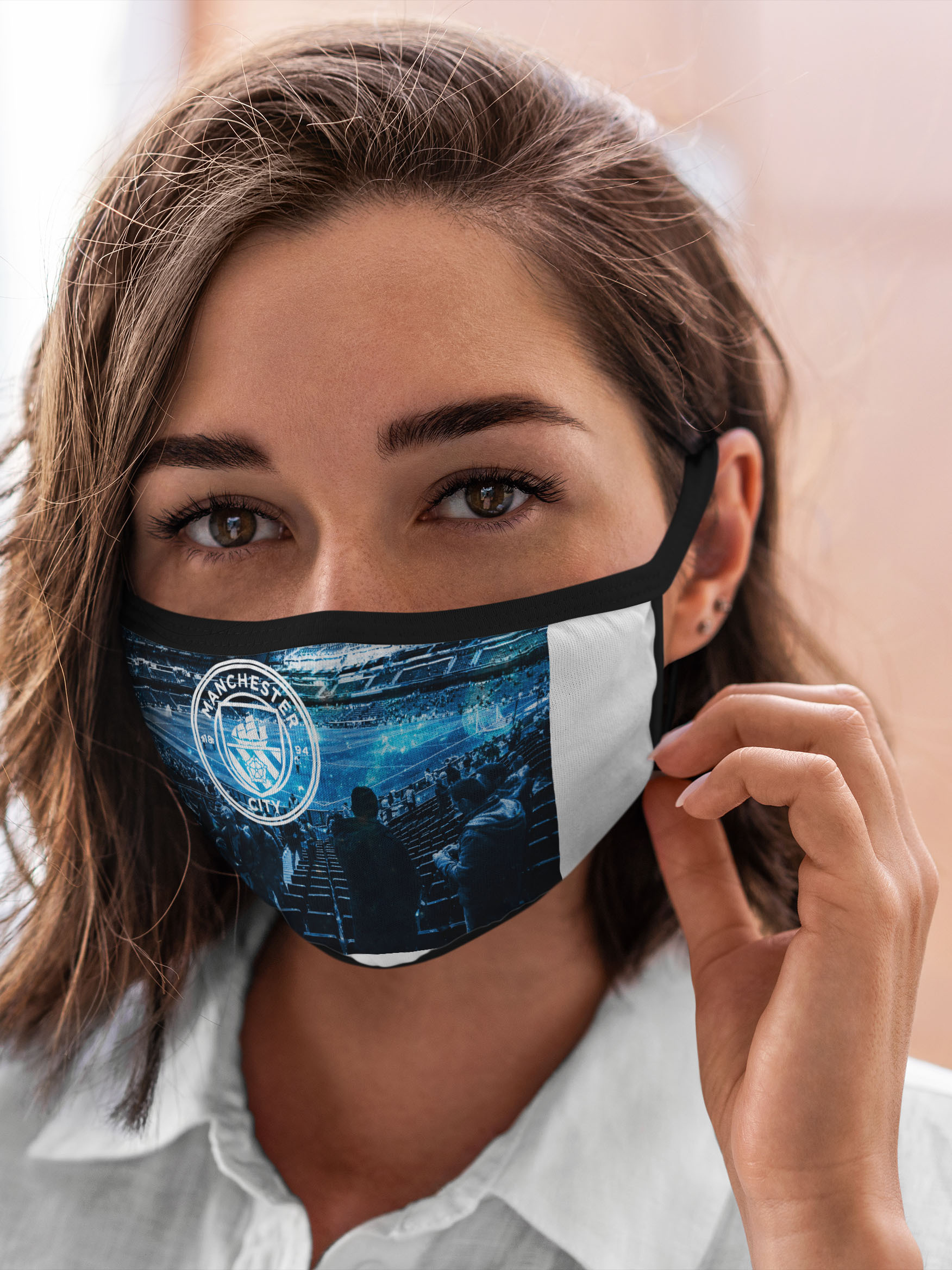 

Многоразовая маска унисекс Burnettie Manchester City, Разноцветный, Manchester City