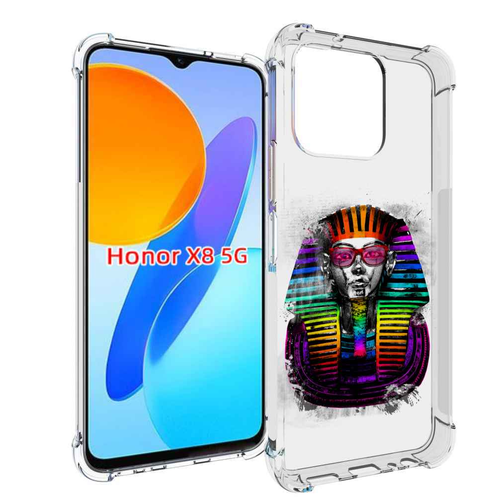 

Чехол MyPads модная богиня для Honor X8 5G, Прозрачный, Tocco