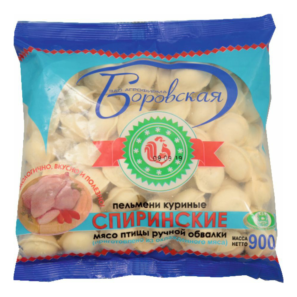 

Пельмени Птицефабрика Боровская Спиринские из птицы 900 г