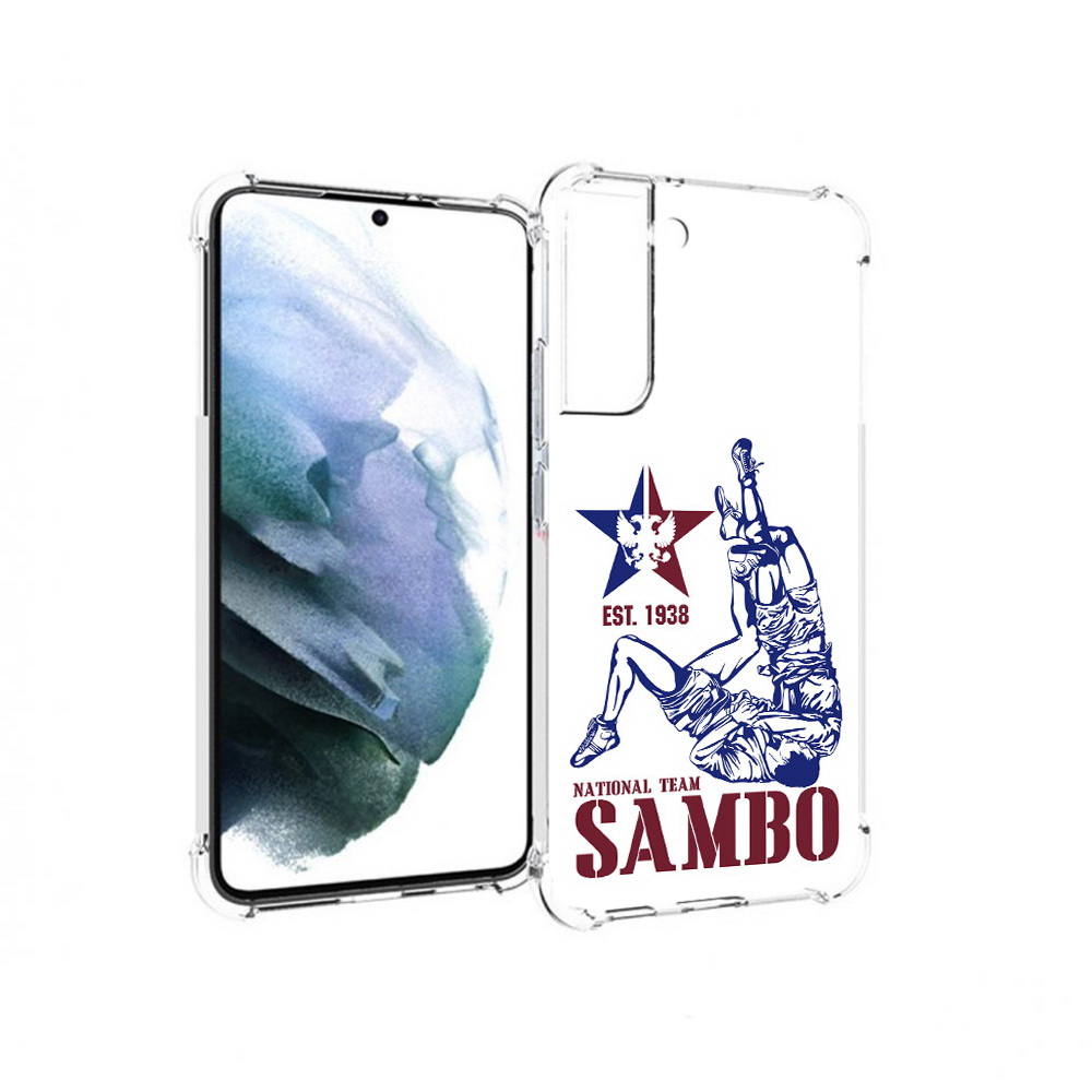 

Чехол MyPads Tocco для Samsung Galaxy S22 Plus единоборства самбо (PT226933.535.344), Прозрачный, Tocco