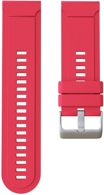 

Ремешок силиконовый GSMIN Silicone для Garmin Fenix 5x с инструментом (Красный)