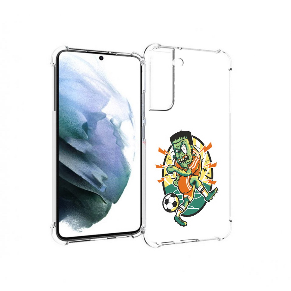 

Чехол MyPads Tocco для Samsung Galaxy S22 Plus зомби футболист (PT226933.535.368), Прозрачный, Tocco