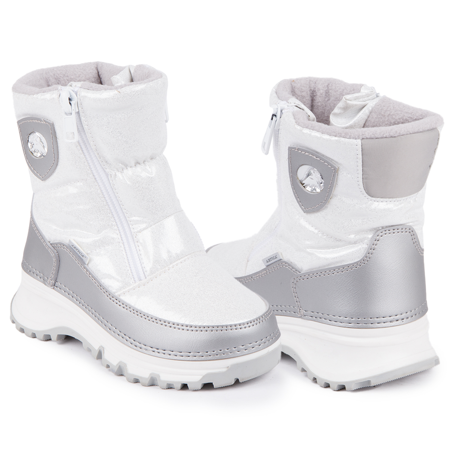 фото Сапоги artica белый fw21-454 white р.27-28